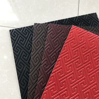 Haute qualité personnalisé luxe PVC 3D 5D cuir voiture pied tapis siège de voiture tapis matériaux de fournisseur chinois