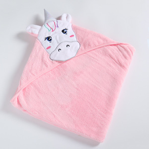 Tùy Chỉnh Thiết Kế Bé Trùm Đầu Khăn Nhanh Chóng-Khô Sợi Nhỏ Unicorn Tuổi Nhóm Con Chất Liệu Polyester Dệt Kỹ Thuật Sử Dụng - Product Image 1