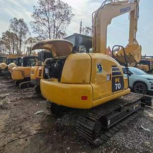 Mini excavatrice 7.5 tonnes petite Pc70-8 utilisée pour les machines de construction de boîte de vitesses de moteur - Product Image 2