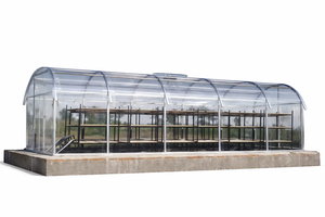 Secador Solar Polyhouse C500 de Alta Calidad con Cubierta de Policarbonato Estabilizado UV, Bandejas de Acero Inoxidable 304, 360 m² Secado al aire libre - Product Image 3