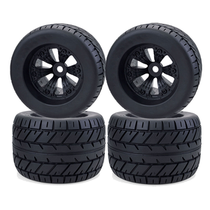 ZDRACING 165mm Ruedas Neumáticos 17mm Hub Hex 1/8 Monster Truck para Redcat Rovan <span class=keywords><strong>HPI</strong></span> <span class=keywords><strong>Savage</strong></span> XL montado GT <span class=keywords><strong>FLUX</strong></span> HSP 1/8 Monster Truck - Product Image 1