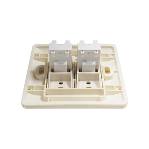 Tấm Tường Kép RJ45 86 Loại Mạng RJ45 Tấm Mặt Cat6 Cáp Ethernet Tấm Tường - Product Image 5