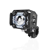 Feux de moto à LED avec feux de jour DRL, phares auxiliaires, feux de route, feux de travail, feux antibrouillard, ampoule pour voiture, camion, SUV