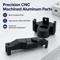 Pièces en aluminium usinées CNC sur mesure avec usinage par électroérosion à fil et pièces de tournage et de fraisage de haute précision 3D pour la modification automobile