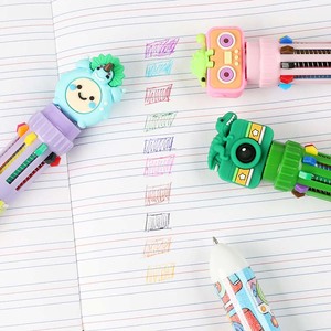 O&Q Nuova Collezione di Penne a Sfera Promozionali alla Moda, Design Kawaii a Forma di Fotocamera, 0.5mm, 10 Colori, Inchiostro Gel per Ufficio - Product Image 2