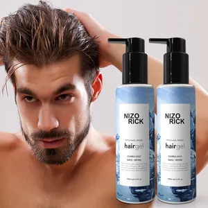 OEM Hair Styling Gel Professional Care Water Based Lasting Styling Matte Hair Molding Gel for men