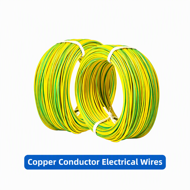 Kabel Grounding Awg20 Kuning Hijau Single Core BVR/RV Flex Cable 1.5/2.5mm² Flex Copper Wire for Indoor Electrical Installation