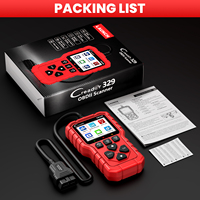 LAUNCH CR329 Lector de Códigos de Auto OBD2 Completo, Herramienta de Escaneo de Motor Universal con Actualizaciones Gratuitas de por Vida