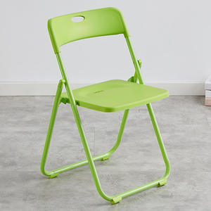 <span class=keywords><strong>Sedie</strong></span> Pieghevoli in Plastica e <span class=keywords><strong>Metallo</strong></span> con Schienale Alto Bianche <span class=keywords><strong>per</strong></span> Campeggio Eventi Ufficio Giardino Matrimoni - Product Image 5