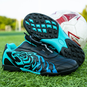 Chaussures de football pour enfants, garçons et filles, semelle extérieure en caoutchouc synthétique, semelle intermédiaire EVA, crampons de football d'été, 6-12 ans, taille 30-40 - Product Image 3