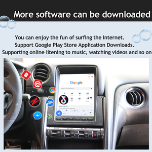 <span class=keywords><strong>Android</strong></span> 13 đài phát thanh xe 9.7 inch cho Nissan Gtr R35 2008-2017 Car Stereo GPS navigation đa phương tiện Máy nghe nhạc DSP xe chơi đầu đơn vị - Product Image 4