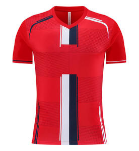 Setelan jersey sepak bola kustom dewasa desain baru 2025 pakaian seragam tim sepak bola cepat kering bersirkulasi udara layanan OEM Transfer panas - Product Image 4