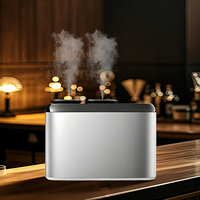 Diffuseur sans eau 100 ml à double buse, diffuseur d'arômes, machine à parfum aux huiles essentielles, large couverture pour grand salon