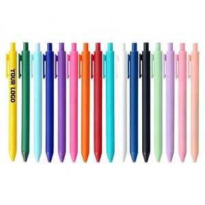 Stylo bille gel promotionnel 0,5 mm, couleur bonbon, personnalisable avec logo, mignon, nouveauté 2025, vente chaude - Product Image 1
