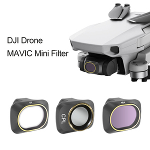 Accesorios para Drones, Protector de Lente de Cámara de Vidrio Óptico Impermeable IP65, Juego de Filtros MC UV CPL ND8 ND16 ND32 para <span class=keywords><strong>Mavic</strong></span> Mini - Product Image 1