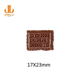 Nouvelle étiquette personnalisée Imitation café chocolat résine accessoires crème Gel étui de téléphone portable matériel - Product Image 4
