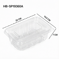 Boîte de présentation de pâtisserie de luxe transparente avec couvercle pour muffins et desserts, en plastique, pour boulangerie