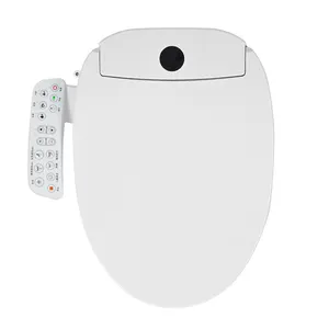 ABS Intelligent Couvercle De Toilette Salle De Bains Sanitaires WC Automatique Électrique Bidet Siège 220V Smart Toilette Siège Couverture