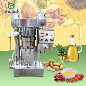 Machine d'extraction d'huile par pressage à froid hydraulique pour graines de sésame, noix de coco, olives et avocats - Product Image 1