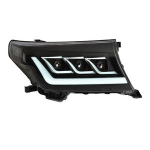 Car Styling for <b>Headlights</b> 2007-2015 LC200 12V <b>LED</b> DRL Projector Lens New Automotive Accessories 12v <b>LED</b> <b>Headlights</b> - Product Image 3