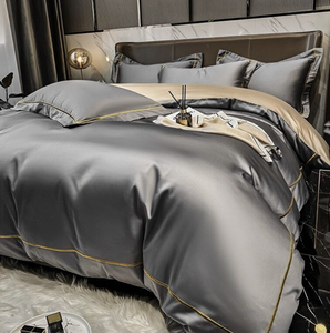 Metropolitan 100% Bamboo 300TC Juego de fundas de edredón Tamaño personalizado Juego de sábanas de lino para hotel - Product Image 5