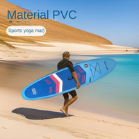 Planche de paddle gonflable portable Yak Outdoors, écologique, en PVC, antidérapante, accessoire pour la pratique du stand-up paddle, pour hommes, lacs, rivières, 9,45 kg