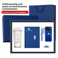 Coffret Cadeau d'Entreprise - Design Minimaliste Gravure Laser Souvenir d'Entreprise Personnalisé Haut de Gamme pour le Renforcement d'Équipe et les Anniversaires
