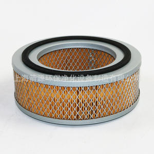 Élément de filtre à air pour compresseur d'air à vis Shanghai Wenjian 114011-00101 Diamètre extérieur 130 mm Hauteur 68 mm - Product Image 1