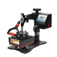 Machine de presse à chaud pneumatique compacte 110V/220V pour le marquage de logos sur chaussures en cuir, stylo de marquage à chaud