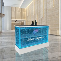 Mini-bar design moderne pour hôtel et maison avec éclairage LED RGB, mobilier commercial écologique pour discothèque