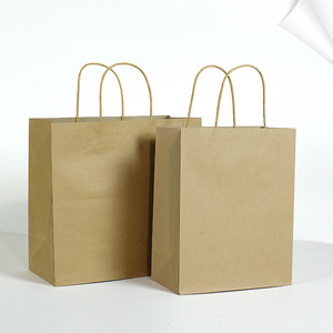 Bolsa de Papel con Logotipo Personalizado, Laminación Brillante, Asa de Cinta, Embalaje Reciclable y Moderno para Promociones de Supermercado - Product Image 2