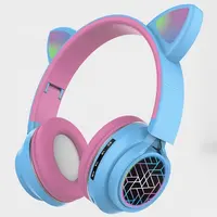 سماعات أذن لاسلكية, سماعات أذن لاسلكية موديل 2021 Tokio Kawai LED Cat سماعات رأس لاسلكية ST79M Y RGB سماعة أذن الشركة المصنعة للتصميم الأصلي