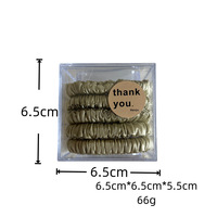 Lot de chouchous en satin doux et fins personnalisés, élastiques pour cheveux, attaches pour queue de cheval, accessoires capillaires pour femmes et filles