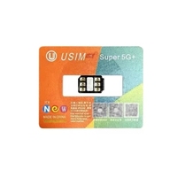 La versión Usim Super 5G + V4.0 para IP6 a 16promax al insertar la ranura para tarjeta SIM secundaria puede enchufar y usar automáticamente MEP
