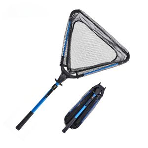 Nouveaux outils de pêche en plein air en alliage d'aluminium pliable télescopique Triangle filet de pêche pliant <span class=keywords><strong>à</strong></span> la main filet de pêche <span class=keywords><strong>à</strong></span> <span class=keywords><strong>vendre</strong></span> - Product Image 2