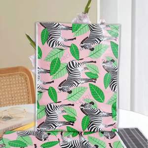 Impreso Poly Mailers Logística Embalaje Custom Green Plastic Shipping Bag/ Postal Satchels Bag/Polymailer - Product Image 3