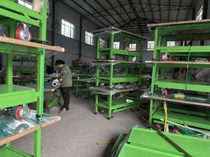 Banco da Lavoro Mobile Antistatico ESD OEM, Tavolo da Lavoro in Metallo Resistente con Ruote per Officine Elettriche - Product Image 5