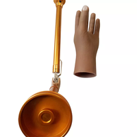 Prótesis de brazo, parte superior de las extremidades, mecánica, mano/brazo con cubierta de piel de silicona