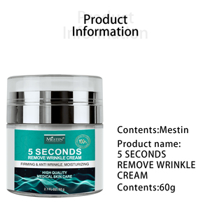 Crème anti-rides instantanée 5 secondes <span class=keywords><strong>à</strong></span> marque privée, peptide raffermissant |   Hydratant anti-âge hydratant sans sulfate pour tous les types <span class=keywords><strong>de</strong></span> peau - Product Image 5