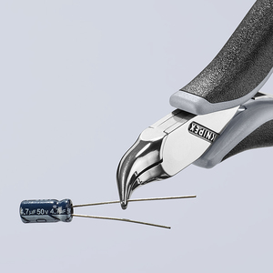 คีมอิเล็กทรอนิกส์ Knipex ESD ขนาดปากคีม 1/8 นิ้ว ปลายเรียบ เกรดอุตสาหกรรม ผลิตจากเหล็กโครเมียมวาเนเดียม - Product Image 1