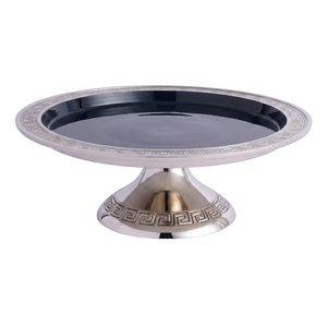 Unique Modern Design <b>Cake</b> Dessert Display <b>Stand</b> Cupcake Holder Tabletop Dining Accessories Aluminum <b>Cake</b> <b>Stand</b> Supplies - Product Image 1