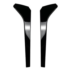 Para VW <span class=keywords><strong>Tiguan</strong></span> MK2 2017 2018 2019 2020 2021 2022 2023 coche ventana trasera alerón lateral Canard Canards divisor pegatinas - Product Image 1