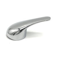Robinet de lavabo moderne de haute qualité, type hospitalier, avec poignée longue en alliage de zinc chromé pour salle de bain, éco-responsable et facile à installer