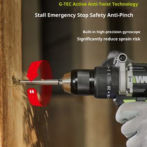 Perceuse sans fil au lithium WU377.9, 150 Nm de couple élevé, qualité industrielle, perceuse électrique portative rechargeable, outil électrique - Product Image 3