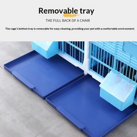 Cage d'élevage et de reproduction pour pigeons en plastique, usage domestique, balcon, nichoir, cage à oiseaux durable et inodore