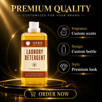 Détergent liquide concentré OEM pour lessive en vrac, parfum longue durée, fraîcheur, produits de nettoyage