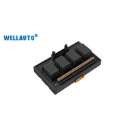WELLAUTO AU7 MIL20-16R Prise MIL 20 broches, bornier à ressort 20 bits, bornier de sortie relais 16 bits, alliage de cuivre 5A