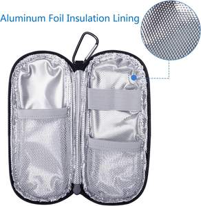 Insulated <b>Medical</b> Insulin Cooler Travel Case with 2 Ice Packs Portable Diabetic Storage Cooler <b>Bags</b> - Product Image 3