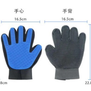 Gants de toilettage pour animaux de compagnie Mao Xie en matériau TPR, gants de nettoyage pour enlever la fourrure des chiens - Product Image 4