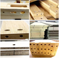 Machine de perçage et d'alésage latérale CNC automatique CX-K2, perçage de haute précision pour les trous de serrures de portes en bois